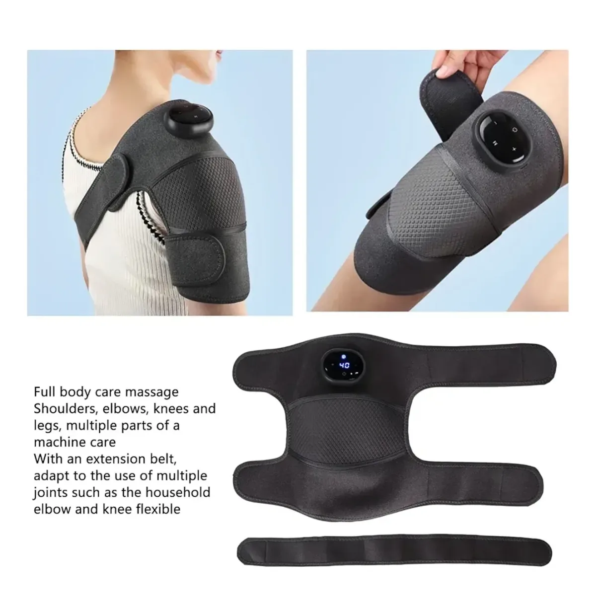 Cordless knee heating massager 3 in 1 – photo 4