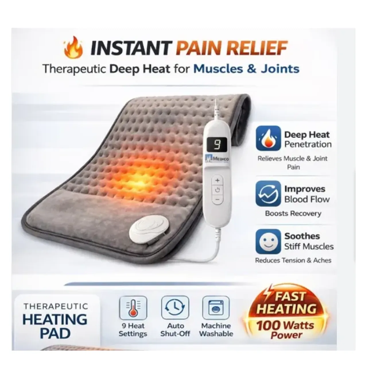 Medico HP-01 king size heating pad