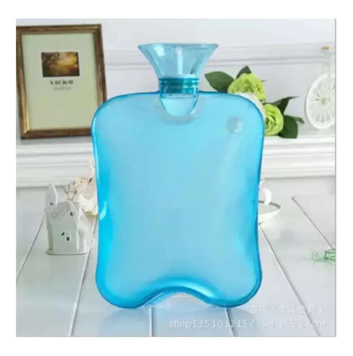 Silicone hot water bottle 2 litre – photo 2