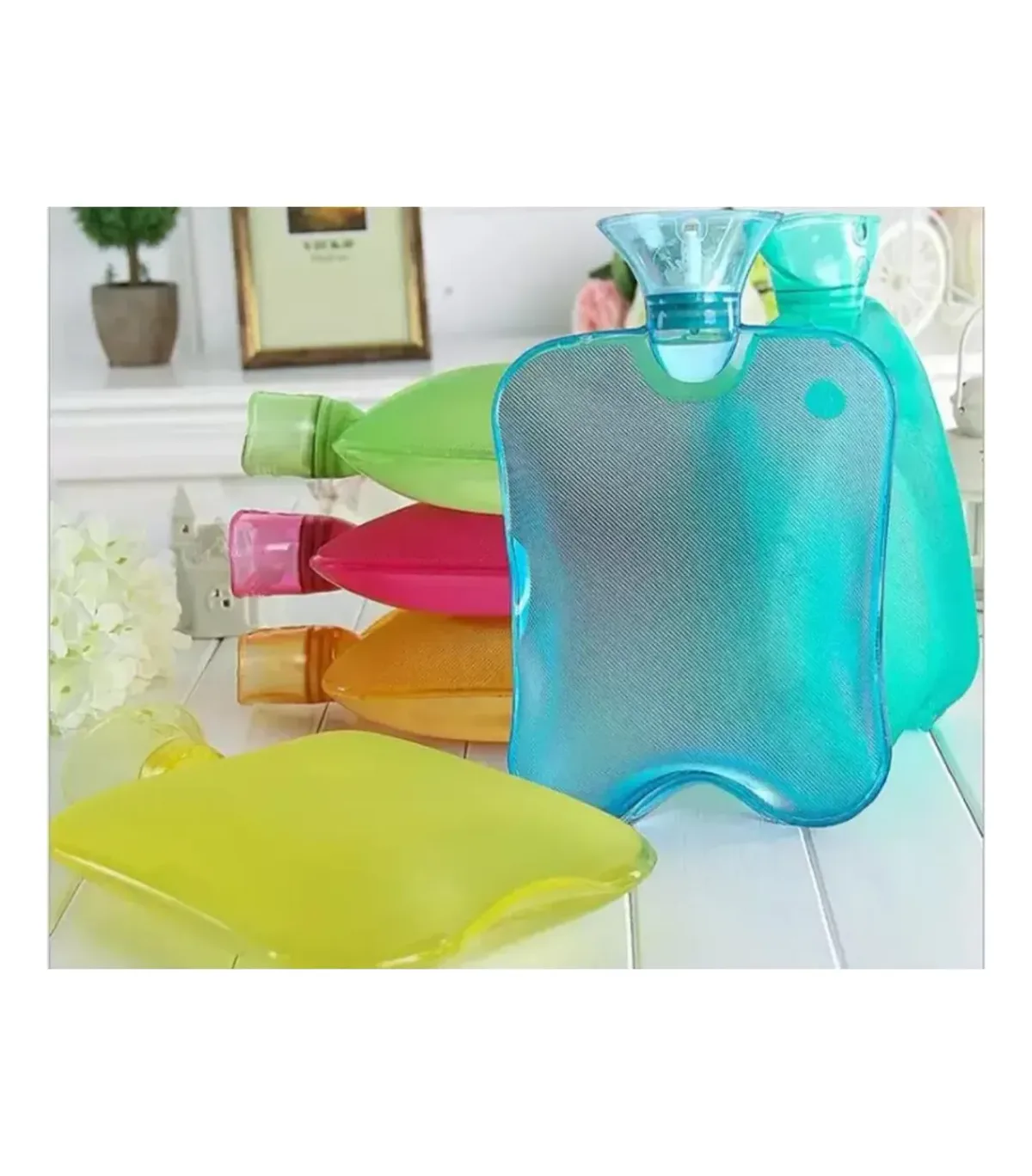 Silicone hot water bottle 2 litre – photo 4