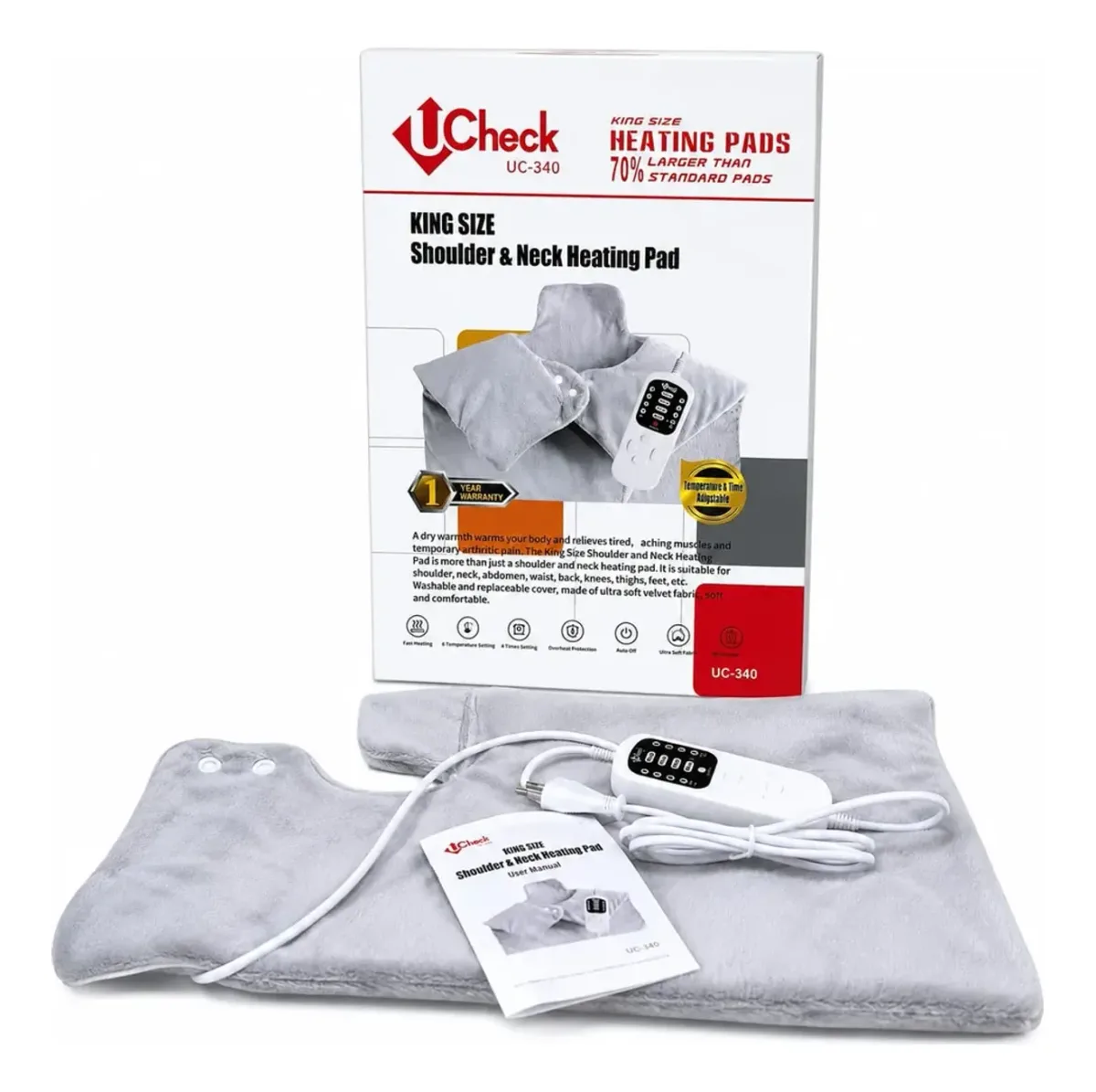 UCheck neck and shoulder heating pad – photo 2