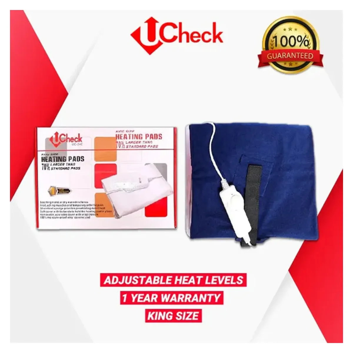UCheck UC-240 king size heating pad